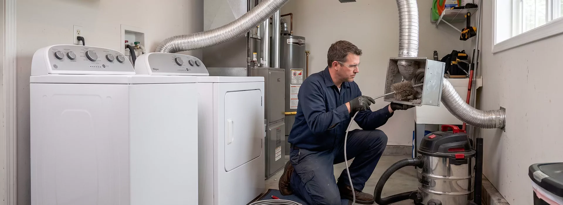 Dryer Vent Booster Fan Cleaning Georgetown, TX