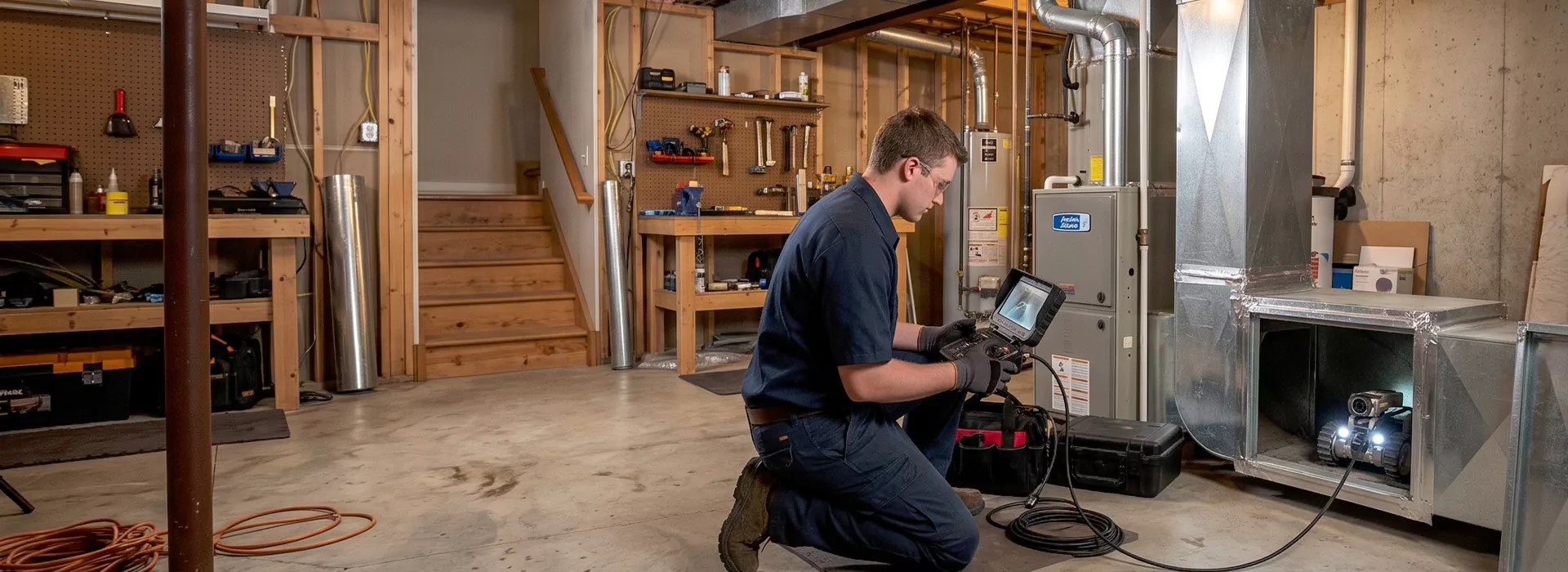 Robotic Duct Inspection Georgetown, Texas