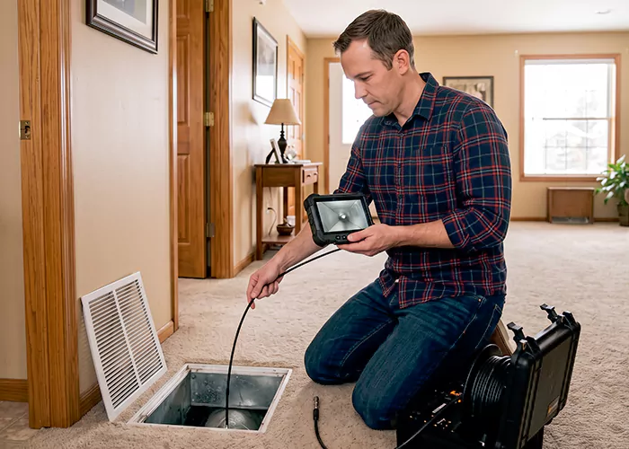 Certified Duct Camera Inspection Company in Georgetown, TX