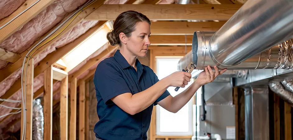 Dryer Vent Replacement in Georgetown, TX