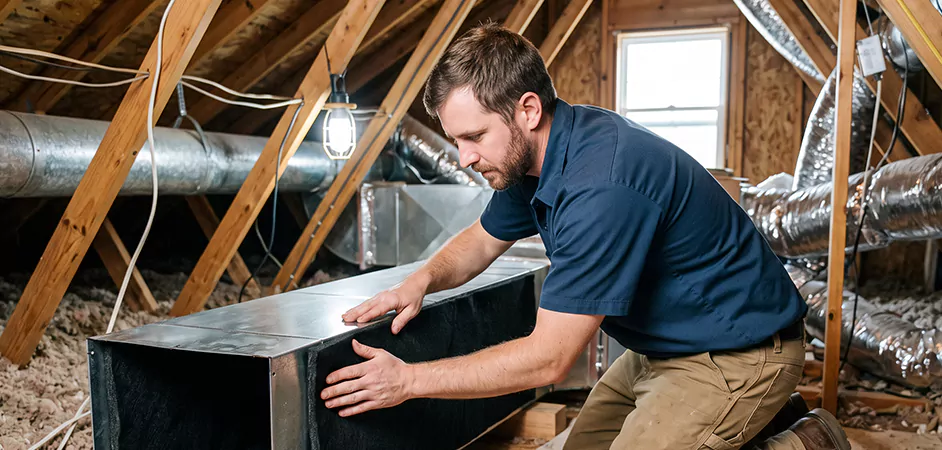 Acoustic Duct Liner Installation in Georgetown