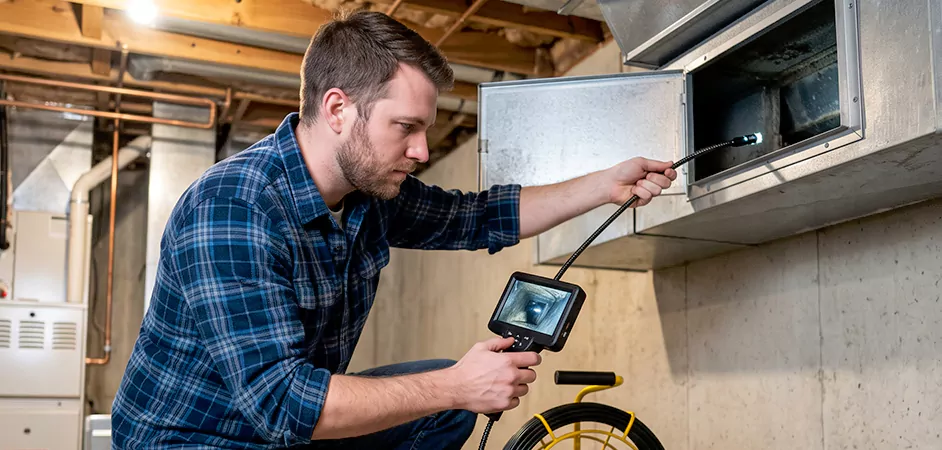 Post-Renovation Duct Inspection in Georgetown