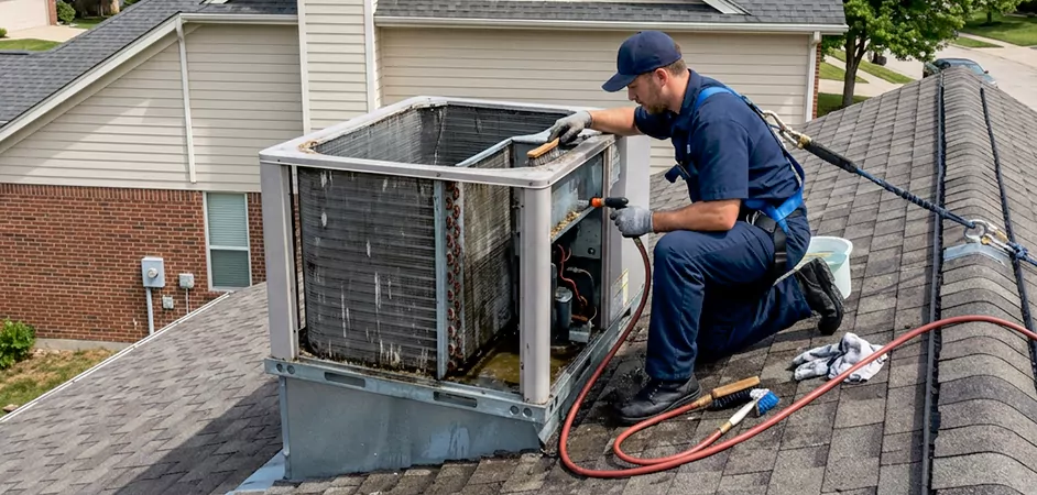 Rooftop Unit Cleaning in Georgetown