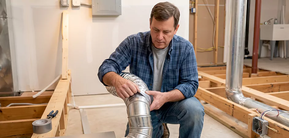Exterior Dryer Vent Hood Replacement in Georgetown