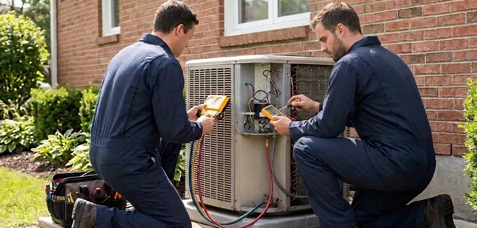 Heat Pump Inspection in Georgetown