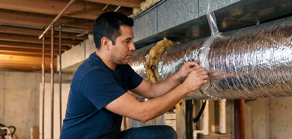 Duct Insulation Upgrade in Georgetown