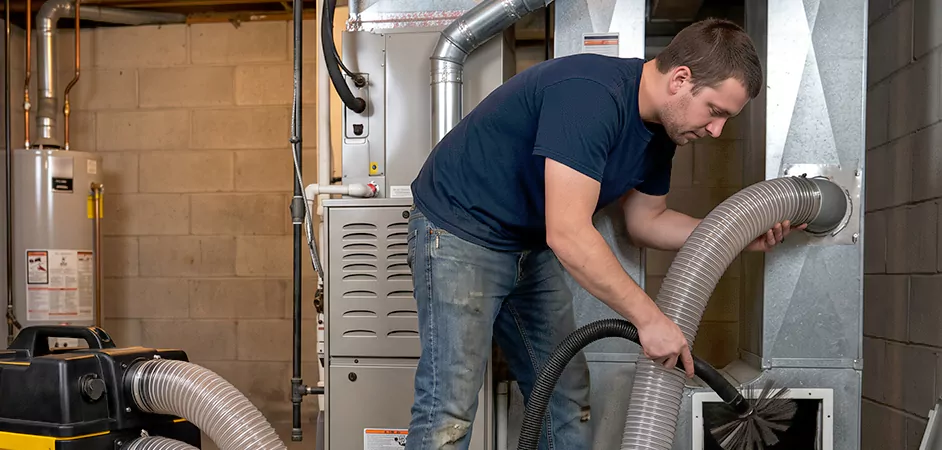 Negative Pressure Duct Cleaning for Large and Long Duct Systems in Georgetown
