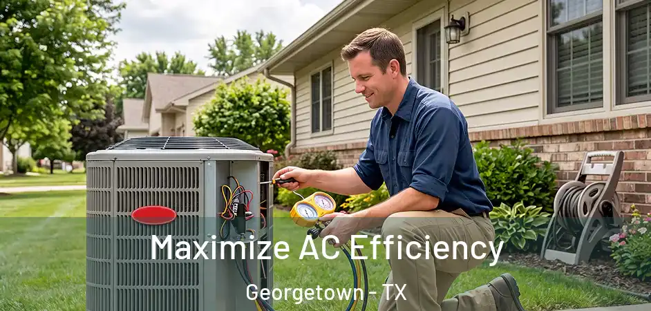 Maximize AC Efficiency Georgetown - TX